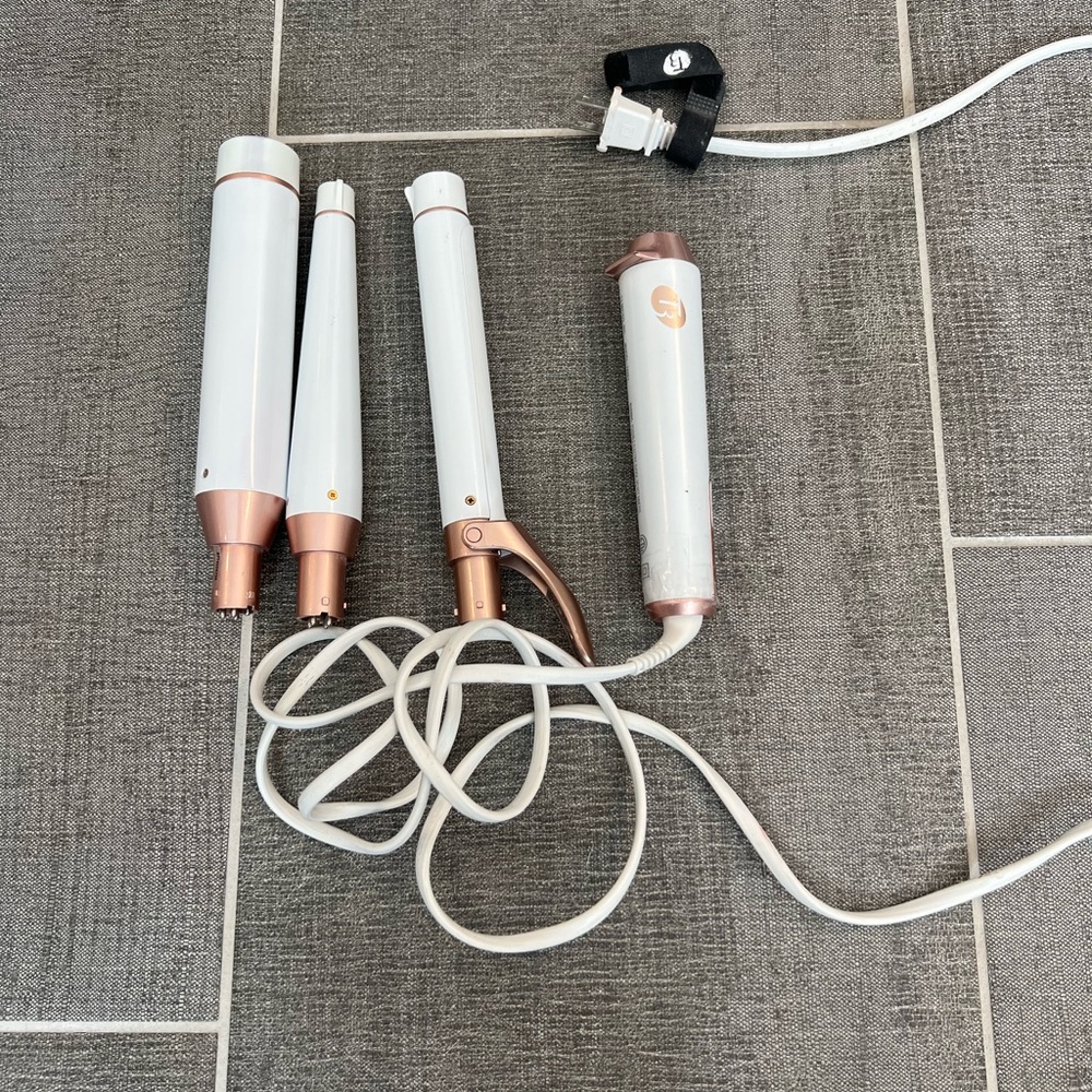 T3 Interchangeable Curling Irons and Wand set